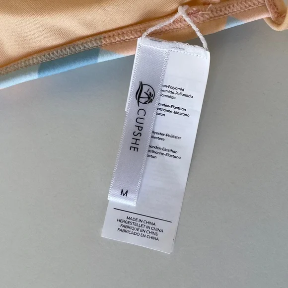 Cupshe Bikini Top Tie Back Halter - Picture 3 of 11